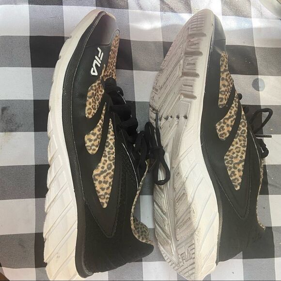 Fila leopard print running shoes - Picture 8 of 9